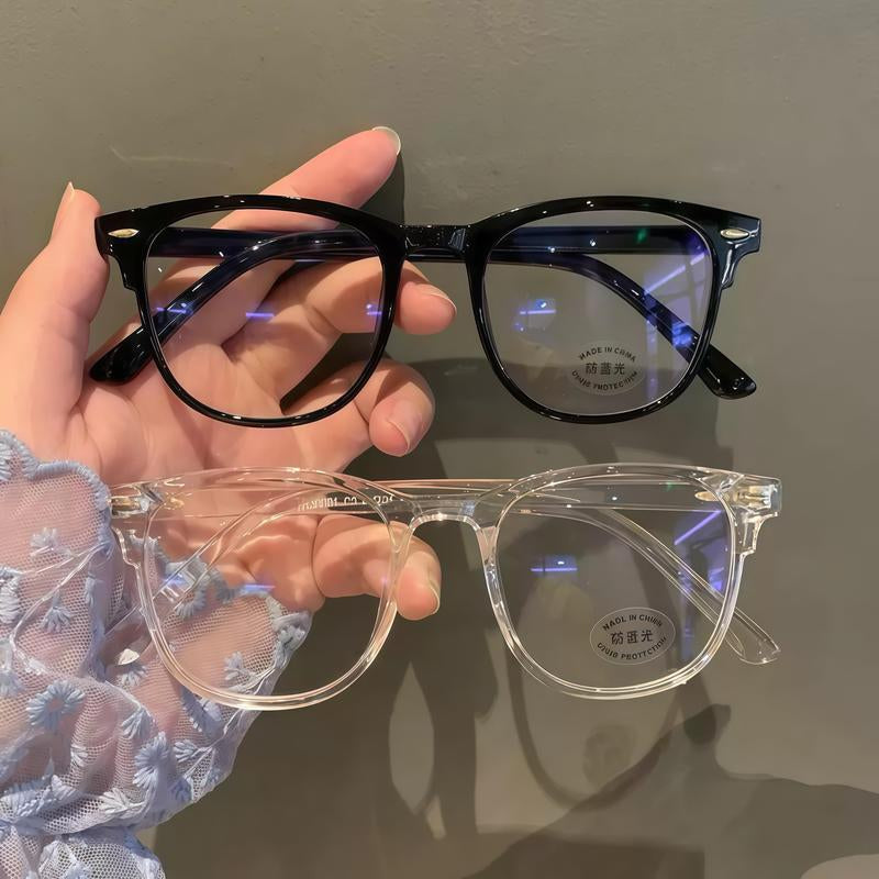 2/3Pcs Computer Blue Light Blocking Glasses for Women Men anti Eyestrain UV Glare Photochromic Eyeglasses 2-Piece Set Black Transparent Frames