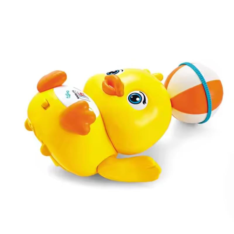 Electric Stunt Head Dancing Duck Toy with 360° Spinning, Colorful Lights & Music, Funny Interactive Toy for Kids