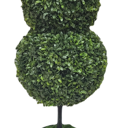 Boxwood Easter Bunny Topiary, Green, 35", by
