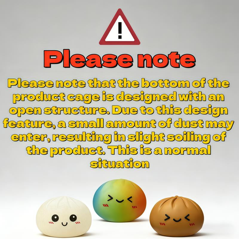 Smiling Face Emoji Big Dumpling Squishy - Mystery Bun Fidget Toy, Soft TPR Material, Stress Relief, Unboxing Surprise,Random Style per Pack.Suitable for Children to Exchange Gifts,Valentine'S Day and Easter Gifts.