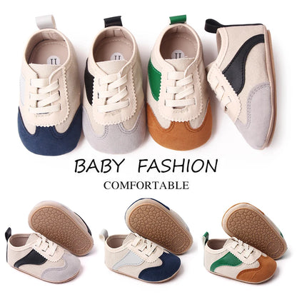 Baby Sneakers - Shoes for Toddler Boys and Girls 0-9-18M Non-Slip Outdoor Walking Shoes Baby